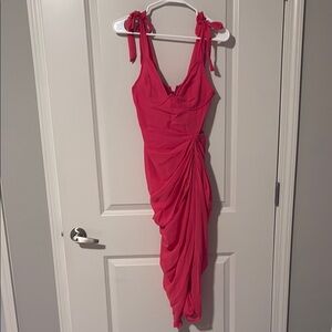Elegant Red Women's Dress